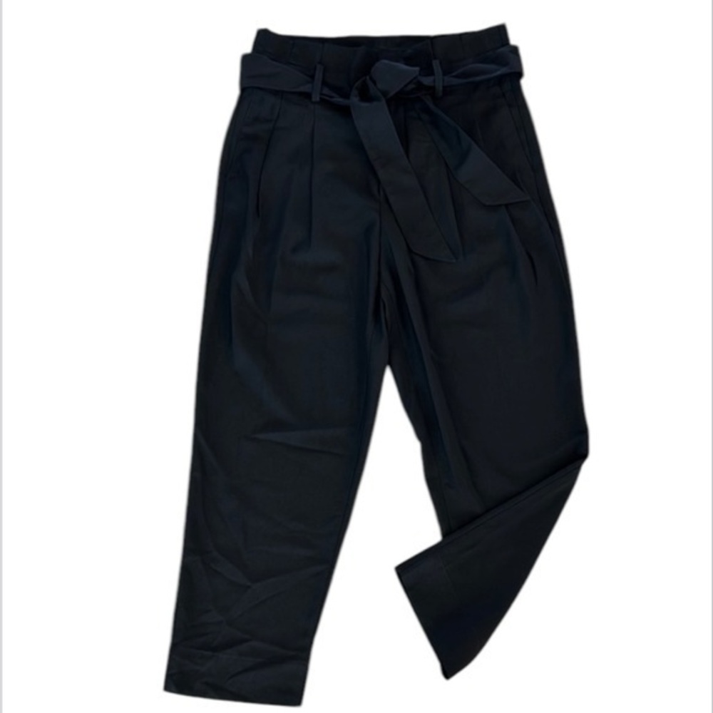 Madewell size 6 black belted pants